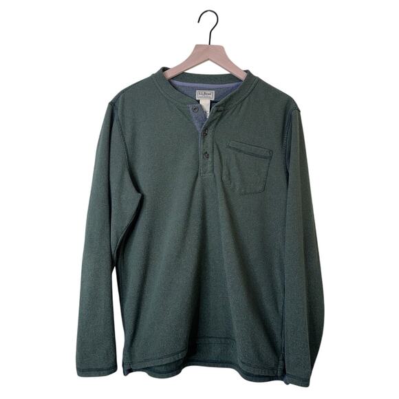 L.L.Bean Other - L.L. Bean Heavyweight Long Sleeve Polo